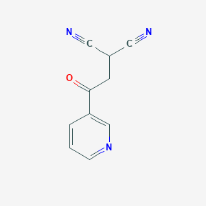 2-(2-Oxo-2-(pyridin-3-YL)ethyl)malononitrile