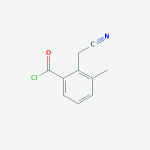 2-(Cyanomethyl)-3-methylbenzoyl chloride