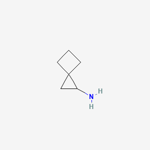 molecular formula C6H11N B1396184 螺[2.3]己烷-1-胺 CAS No. 17202-60-7