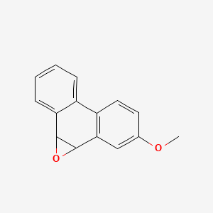 Phenanthro(9,10-b)oxirene, 1a,9b-dihydro-3-methoxy-