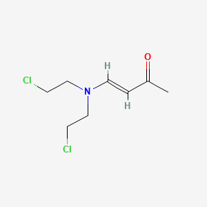 4-(Bis(2-chloroethyl)amino)-3-buten-2-one