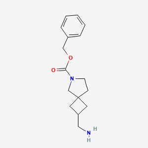 Benzyl 2-(aminomethyl)-6-azaspiro[3.4]octane-6-carboxylate