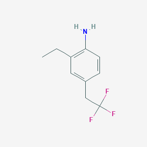 2-Ethyl-4-(2,2,2-trifluoroethyl)aniline