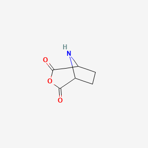 molecular formula C6H7NO3 B1396223 3-Oxa-8-azabicyclo[3.2.1]octane-2,4-dione CAS No. 1314897-88-5