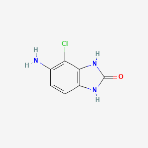 5-Amino-4-chloro-1H-benzo[d]imidazol-2(3H)-one