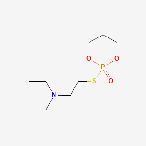 Phosphorothioic acid, S-(2-diethylaminoethyl) O,O-cyclic trimethylene ester