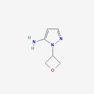 B1396254 1-(oxetan-3-yl)-1H-pyrazol-5-amine CAS No. 1349708-97-9
