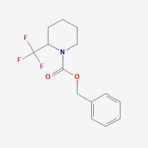 Benzyl 2-(trifluoromethyl)piperidine-1-carboxylate