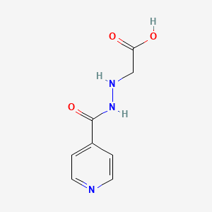 molecular formula C8H9N3O3 B13962809 (2-Isonicotinoylhydrazino)acetic acid CAS No. 7723-34-4