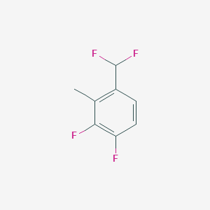 molecular formula C8H6F4 B1396290 3,4-Difluoro-2-methylbenzodifluoride CAS No. 1806293-70-8