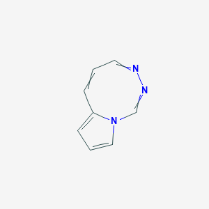 molecular formula C8H7N3 B13962956 Pyrrolo[1,2-D][1,2,4]triazocine CAS No. 257284-55-2