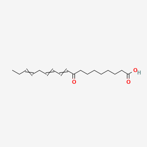 9-Oxooctadeca-10,12,15-trienoic acid