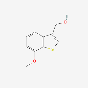 molecular formula C10H10O2S B13963003 (7-Methoxybenzo[b]thiophen-3-yl)methanol 