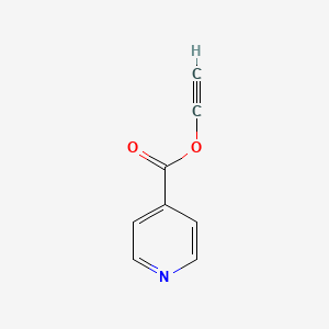 molecular formula C8H5NO2 B13963024 Ethynyl pyridine-4-carboxylate CAS No. 342018-56-8