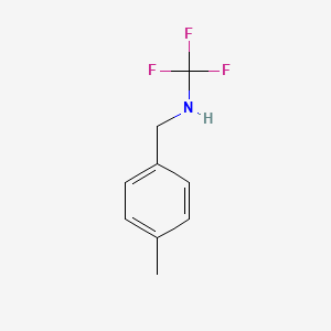 1,1,1-trifluoro-N-(4-methylbenzyl)methanamine