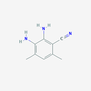 2,3-Diamino-4,6-dimethylbenzonitrile