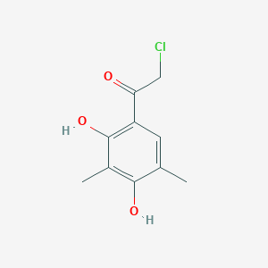 2-Chloro-1-(2,4-dihydroxy-3,5-dimethylphenyl)ethanone