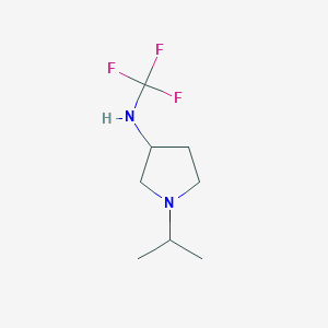 1-isopropyl-N-(trifluoromethyl)pyrrolidin-3-amine