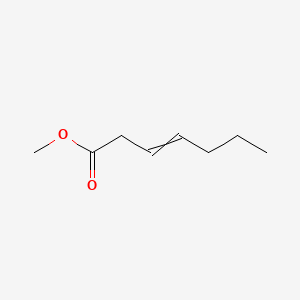 3-Heptenoic acid, methyl ester