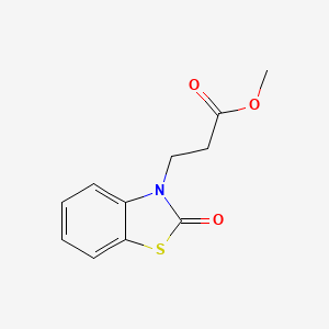 methyl 3-(2-oxo-1,3-benzothiazol-3(2H)-yl)propanoate