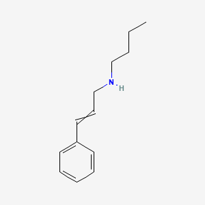 1-Butanamine, N-(3-phenyl-2-propenyl)-