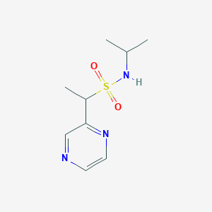 N-isopropyl-1-(pyrazin-2-yl)ethanesulfonamide