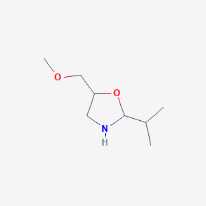 2-Isopropyl-5-(methoxymethyl)oxazolidine