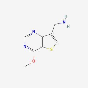 (4-Methoxythieno[3,2-d]pyrimidin-7-yl)methanamine