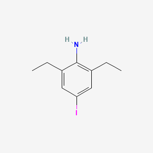 Benzenamine, 2,6-diethyl-4-iodo-