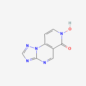 B1396328 7-hydroxypyrido[3,4-e][1,2,4]triazolo[1,5-a]pyrimidin-6(7H)-one CAS No. 1248517-85-2