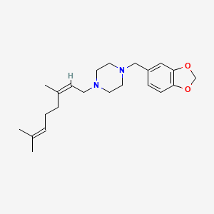 cis-1-Neryl-4-piperonylpiperazine