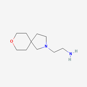 2-(8-Oxa-2-azaspiro[4.5]decan-2-yl)ethanamine