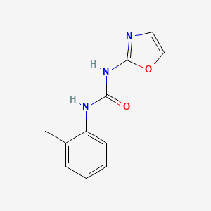 Urea, 1-(2-oxazolyl)-3-(o-tolyl)-