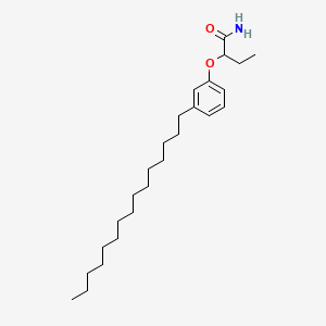 Butanamide, 2-(3-pentadecylphenoxy)-