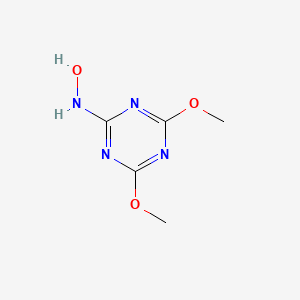 2-Hydroxyamino-4,6-dimethoxy-sym-triazine