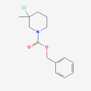 Benzyl 3-chloro-3-methylpiperidine-1-carboxylate