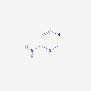 3,4-Dihydro-3-methyl-4-pyrimidinamine