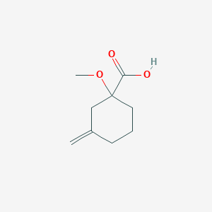 1-Methoxy-3-methylidenecyclohexane-1-carboxylic acid