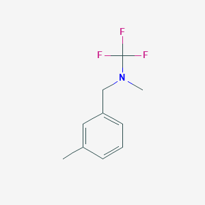 1,1,1-trifluoro-N-methyl-N-(3-methylbenzyl)methanamine