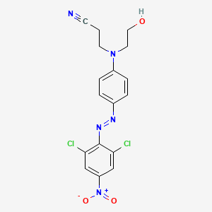 Propanenitrile, 3-[[4-[(2,6-dichloro-4-nitrophenyl)azo]phenyl](2-hydroxyethyl)amino]-