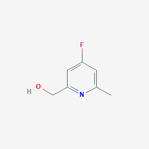 2-Pyridinemethanol, 4-fluoro-6-methyl-