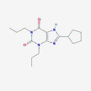 molecular formula C16H24N4O2 B013964 8-Cyclopentyl-1,3-dipropylxanthine CAS No. 102146-07-6