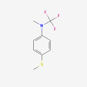 N-methyl-4-(methylthio)-N-(trifluoromethyl)aniline