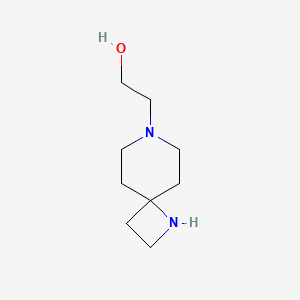 2-(1,7-Diazaspiro[3.5]nonan-7-yl)ethanol