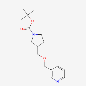 tert-Butyl 3-((pyridin-3-ylmethoxy)methyl)pyrrolidine-1-carboxylate