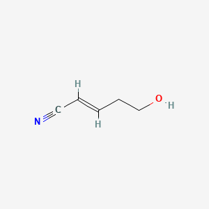 2-Pentenenitrile, 5-hydroxy-, (E)-