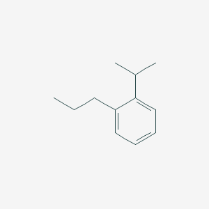 B139643 Benzene, 1-(1-methylethyl)-2-propyl CAS No. 126028-50-0