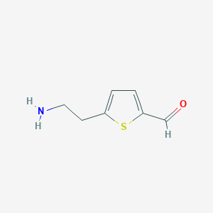 5-(2-Aminoethyl)thiophene-2-carbaldehyde