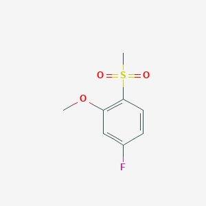 4-Fluoro-2-methoxy-1-(methylsulfonyl)benzene