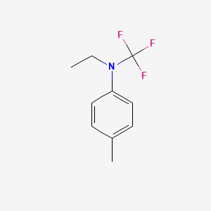 N-ethyl-4-methyl-N-(trifluoromethyl)aniline